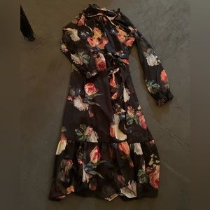 Gibson Latimer MIDI Wrap Front Dress